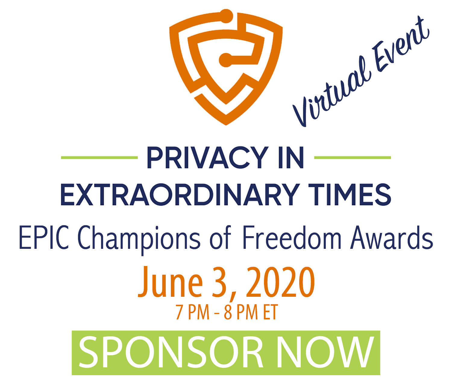 EPIC 2020 Champions of Freedom Awards Dinner - June 3